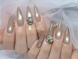 🩷チップ長さだし🩷長さだし10本マグネットコース➕パーツ2個