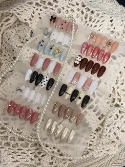 定額デザイン 3980｜ワンカラー＋ラメ