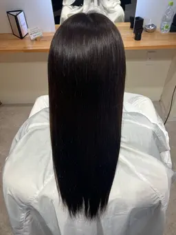 ✨髪質改善✨資生堂サブリミック酸熱トリートメント＋オーガニックカラー＋✂︎微調整カット✂︎（シャンプーブロー込）