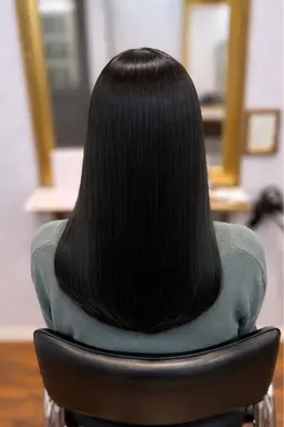 ⭐️人気No.3⭐️ 【口コミして頂ける方限定】髪質改善ストレート+カット+オージュア4step+ 【マーブ】サービス