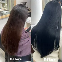 【12月限定🎄】カット➕髪質改善カラー➕艶トリートメント⛄️