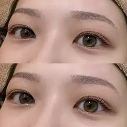【ミニモ限定🍀】まつげパーマ＋美眉アイブロウWAX（ワックス脱毛、眉カット）✨