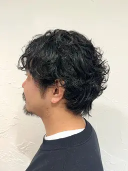 【WILLOW京橋・男性限定】カット+パーマ￥6980[B-10/京橋]