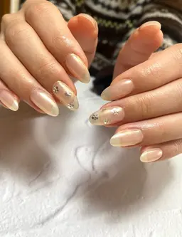 【30代前半までの方限定】ハンド（サロン指定ニュアンスデザイン）※ジェルオフ有りの方のみ※補足説明を必ずお読みください