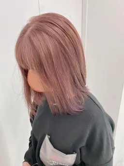 【💞ハイトーンにしたい方はこちら💞】ケアブリーチダブルカラー（ケアブリーチ1回＋カラー）+炭酸sp