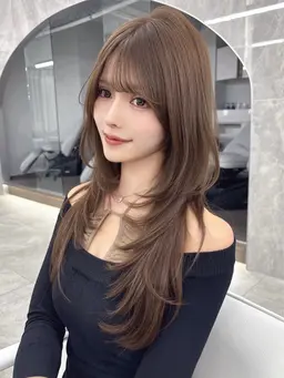 韓国風🇰🇷レイヤーカット✖️ケアトリートメント✨️