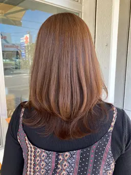 Roooケア剤入りワンカラー& 髪質改善Aujua 4stepトリートメント