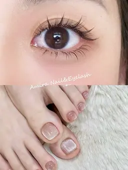 【周年クーポン】中華風ワンホンマツエク【上のみ】&マグネットフットネイル→ ¥ 12000¥12,000