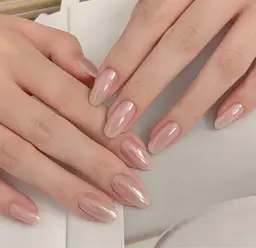 【オフ無料】 🪻オーロラ/ミラーネイル（ベース色あり）✨