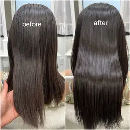 【🫧艶髪メンテ🫧】髪質改善ケアカラー➕カスタム2stepトリートメント　いつもより手触りの良いhairに✨