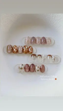 (🧡オフなし)定額デザインコース(L)ニュアンスアート🧺🌿