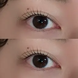 期間限定💛【一重・奥二重さん必見】まぶたを避けて上げる！似合わせ上まつ毛パーマ