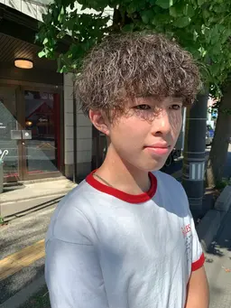 波巻き、ツイスパなんでもお任せください🙆‍♂️メンズパーマ🦱