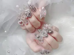 【オフ・無】🤍お時間内パーツ乗せ放題コース🤍