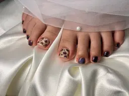 フットネイル（シンプルデザイン）