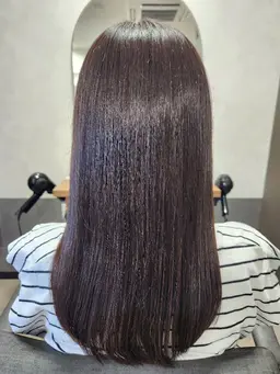 【魔法のバブルmarbb🫧付】カット+顔回り縮毛矯正+ケアプロ超音波トリートメント