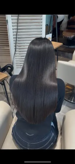 【縮毛矯正・ダメージレス】水素美髪矯正ストレート🪄︎︎✨〈long＋1000円〉