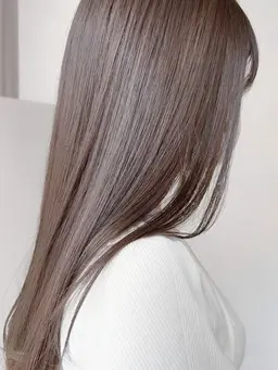 【究極の艶髪ストレート】業界初！カット+水素美髪矯正+トリートメント
