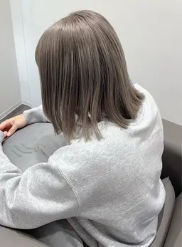 ♡【ブリーチ･縮毛矯正履歴のない方限定】ブリーチオンカラー