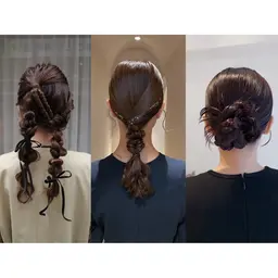 🌈🌼ヘアアレンジモデル募集！！【⚠️無料ミニスパ付き‼️月​〜​土19:30​〜​.19:40​〜​　日のみ19:10​〜​】