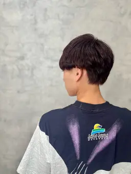 メンズカット＋カラー🩵💇‍♂️