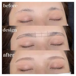 4/3までの限定クーポン🌸ご新規様アイブロウスタイリング(WAX･毛抜き･間引き･メイク込み) ※詳細をご確認ください