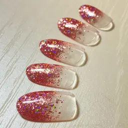 【オフ込み】ラメグラデーション