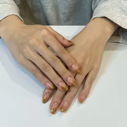 HAND：先端，変形フレンチ(オフなし)