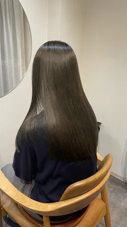 🦋髪質改善水素トリートメント(超音波アイロン付き)