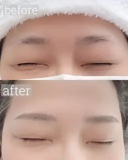 美眉スタイリング✨️(ワックス脱毛&眉メイク)