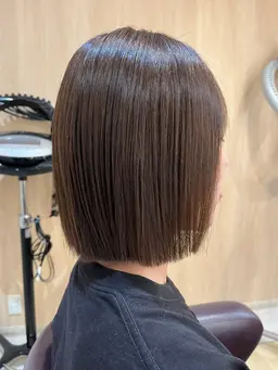 【自然なストレートメニュー🌱】カット+髪質改善チューニング