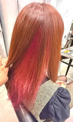 ❄️カット+インナーカラー（ケアブリーチ込み）💖+1ステップトリートメント💎