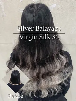 【リピートNo.1毛質】バージンシルク💍(へそ上)40本