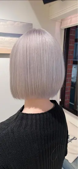 ハイトーンにしたい方おすすめ🌟🙎🏼‍♀️似合わせカット+ブリーチ+カラー＋スチームTR