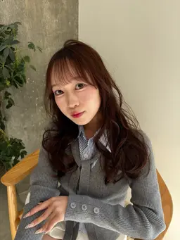 【初めての方✨】コテ巻き風デジタルパーマ+似合わせカット🌀💫