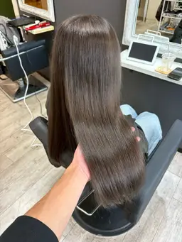 お手軽髪質改善ケア♪カラー+髪質改善ケア(カットなし) ¥7600