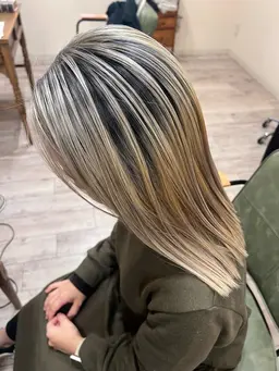 【ミニモ学割３月限定🔥】Ｗカラー（ワンブリーチ＋オンカラー）＋TOKIOマスクトリートメント