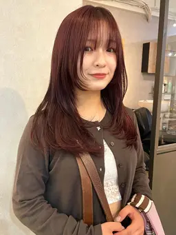 🌱⌇ 人気No.3⌇🌱    高発色イルミナカラー + はちみつトリートメント🫧