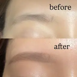 アイブロウWAX＋メイク込🪄💠