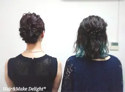 ヘアセット ペア割