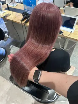 🍁期間限定🍂【ミニモ学割U24メニュー‼️】カット➕ケアブリーチ➕高発色クオルシアカラー✨