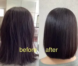 カット＋髪質改善ストレート(肩下の長さの方)
