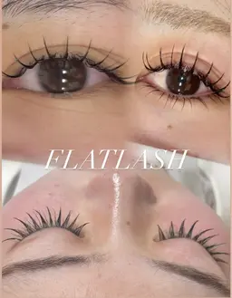 【新規のみ限定価格】【人気毛質】🎀🌷フラットラッシュ～130本🌸💕（オフあり） 【初回他店オフ無料🆓】