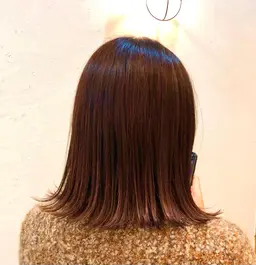 カット＋艶カラー＋2stepトリートメント