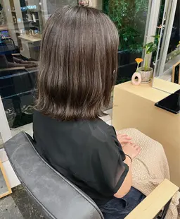 【平日限定ブリーチなしで透明感カラー🐕】ダブルカラー(ブリーチなし)