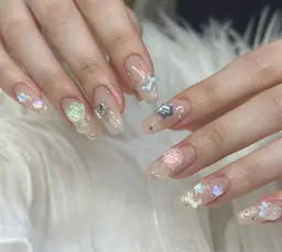 💎ジェルパーツ付け放題120分コース💎オフ無し❌