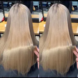 🌱10%off🌱ミニモ学割❣️今話題人気✨ダメージレス酸性ストレート＋カット＋6stepトリートメント