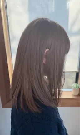似合わせカット＆ブリーチなしダブルカラー＆髪質改善トリートメント※長さによってはロング料金がかかります。