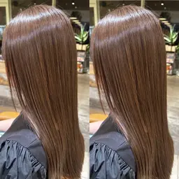 【モデル価格】ワンカラー✨白髪ぼかし、白髪染め可🫧‪(カット追加可能) 🎓ミニモ学割✏️※詳細必読