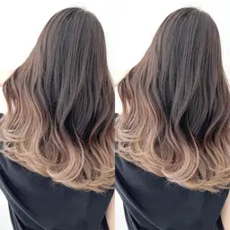 【スタイルチェンジがしやすい⛅️✈️】エアタッチグラデーションカラー➕ カット➕1stepトリートメント🧴‎◌𓈒𓐍